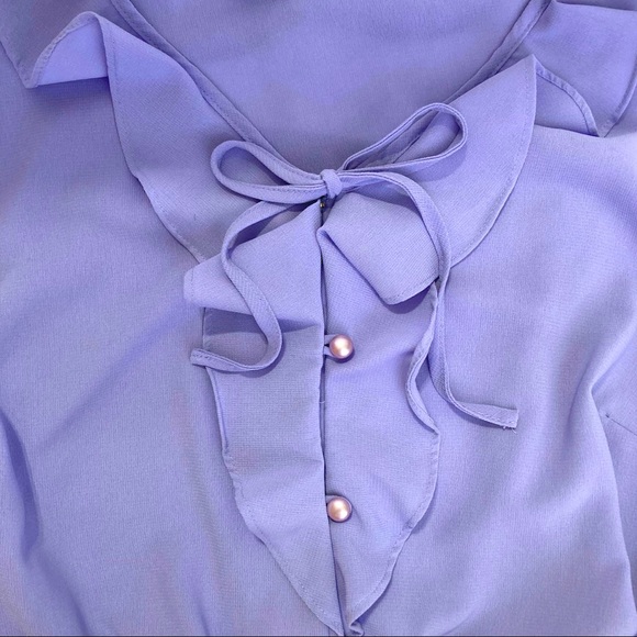 VINTAGE | Lavender K.C. Studio Blouse - Picture 5 of 5